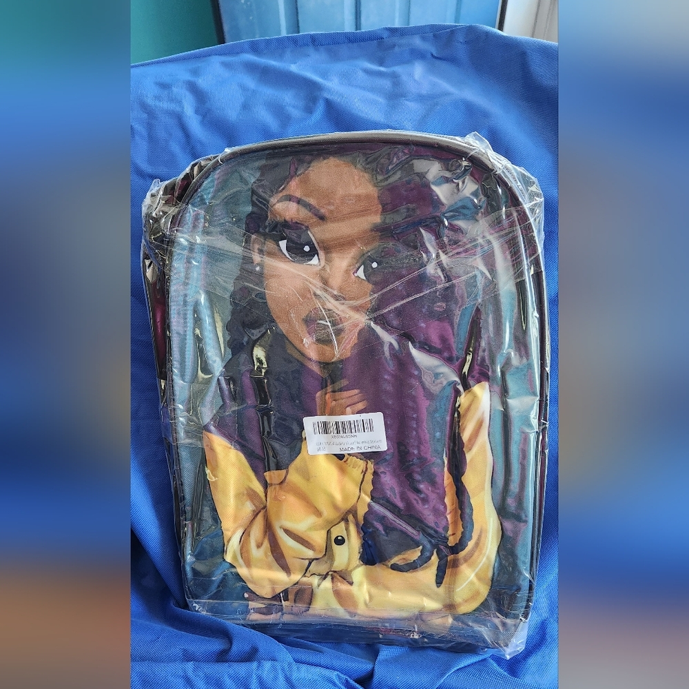 African American Girl Backpack NWT